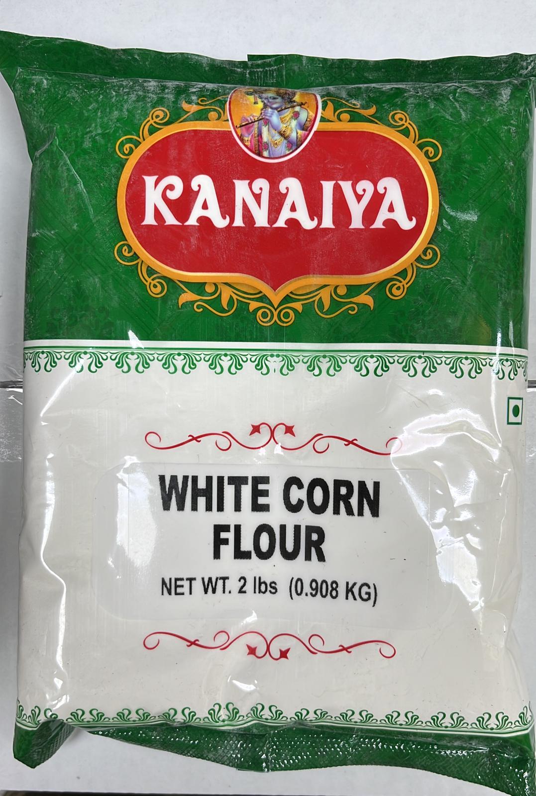 Buy Online Kanaiya White Corn Flour 2 LB Kesar Grocery.